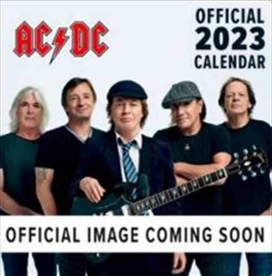AC/DC Square Calendar 2023