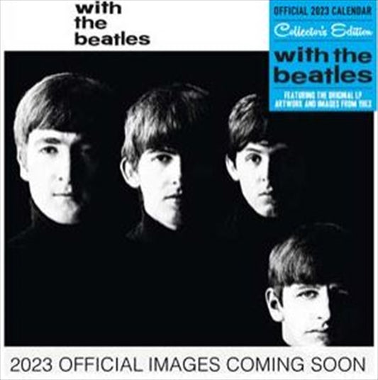 Beatles Collectors Edition Record Square Calendar 2023