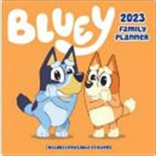 Bluey Family Planner Square 2023 Calendar