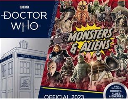 Doctor Who Boxed Calendar 2023