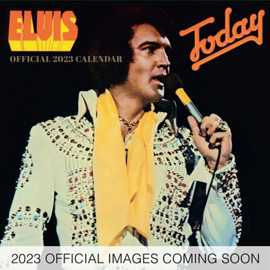 Elvis Collectors Edition Record Sleeve Calendar 2023