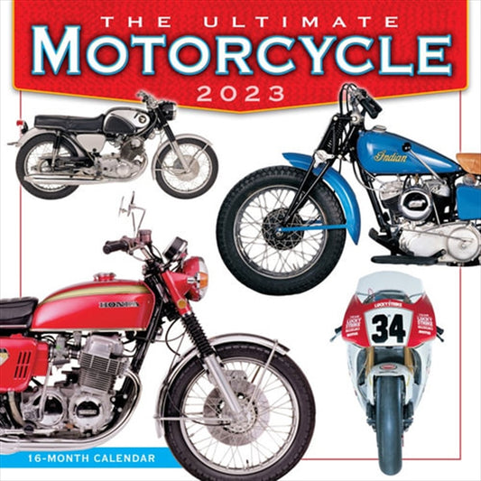 Ultimate Motorcycle Square Calendar 2023