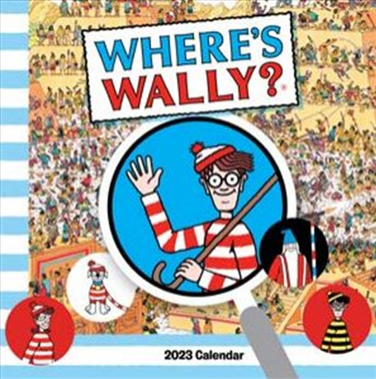 Where's Wally 2023 Square Calendar