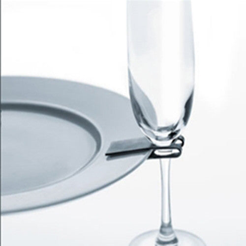 10 Pack of Wine Glass Holder Plate Clip - Stand Up Function Buffet BBQ Picnic Party - Promotion Merchandise Expo Gift