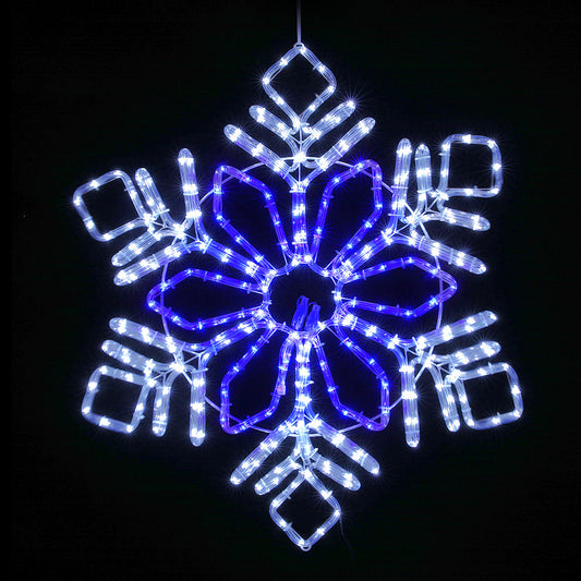 Jingle Jollys Christmas Lights Motif LED Light Outdoor Decorations 82cm Snow